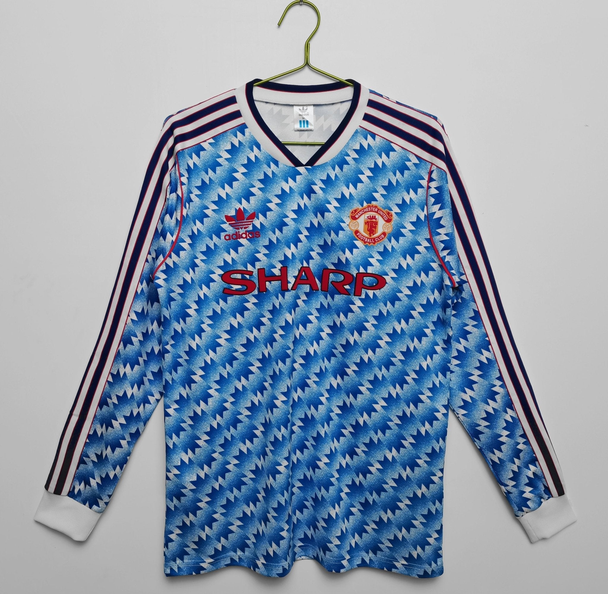 1990/92 Manchester United Long Sleeve Away Retro Kit - MODU CLUB EU