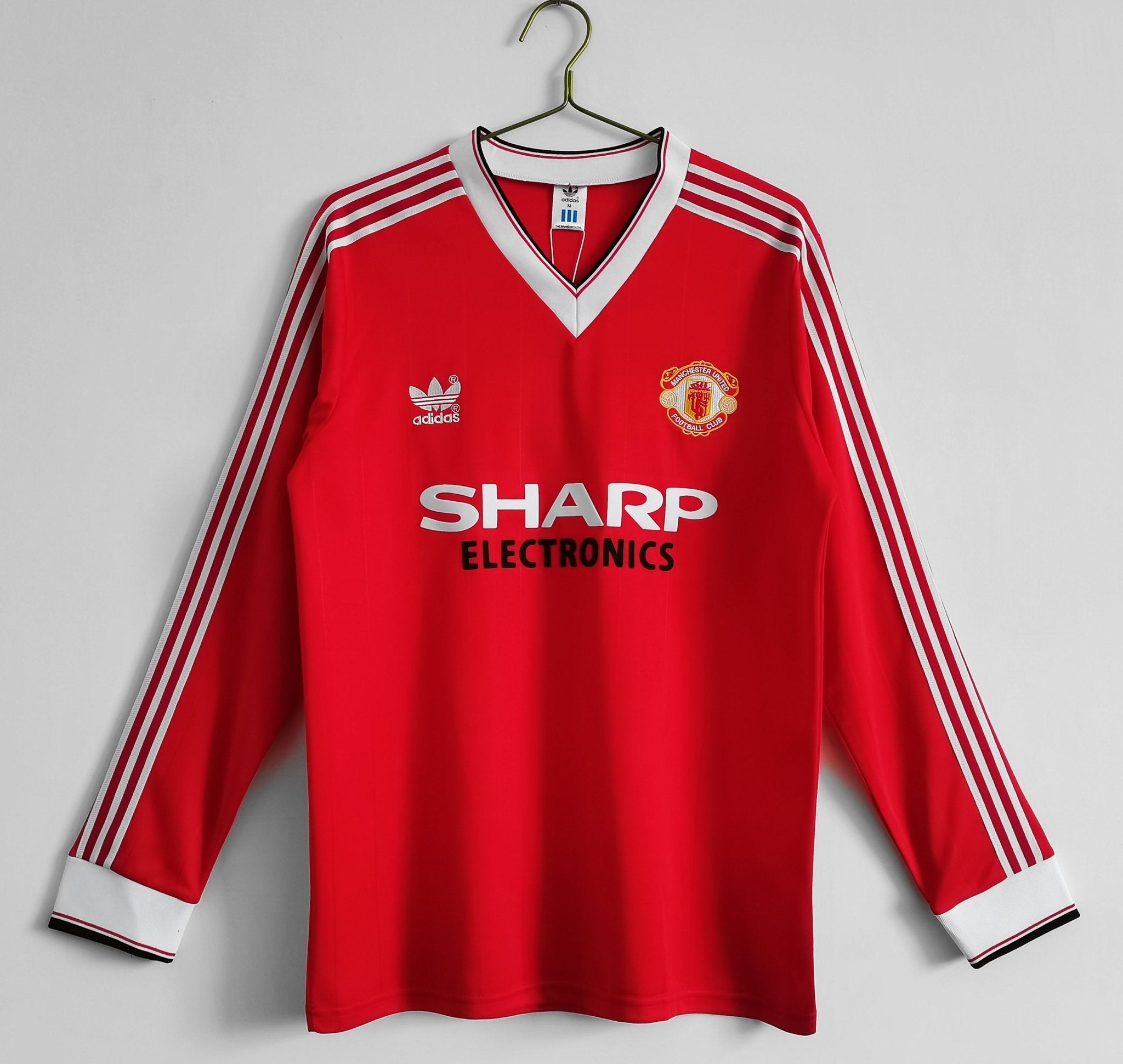 1983 Manchester United Long Sleeve Home Retro Kit - MODU CLUB EU