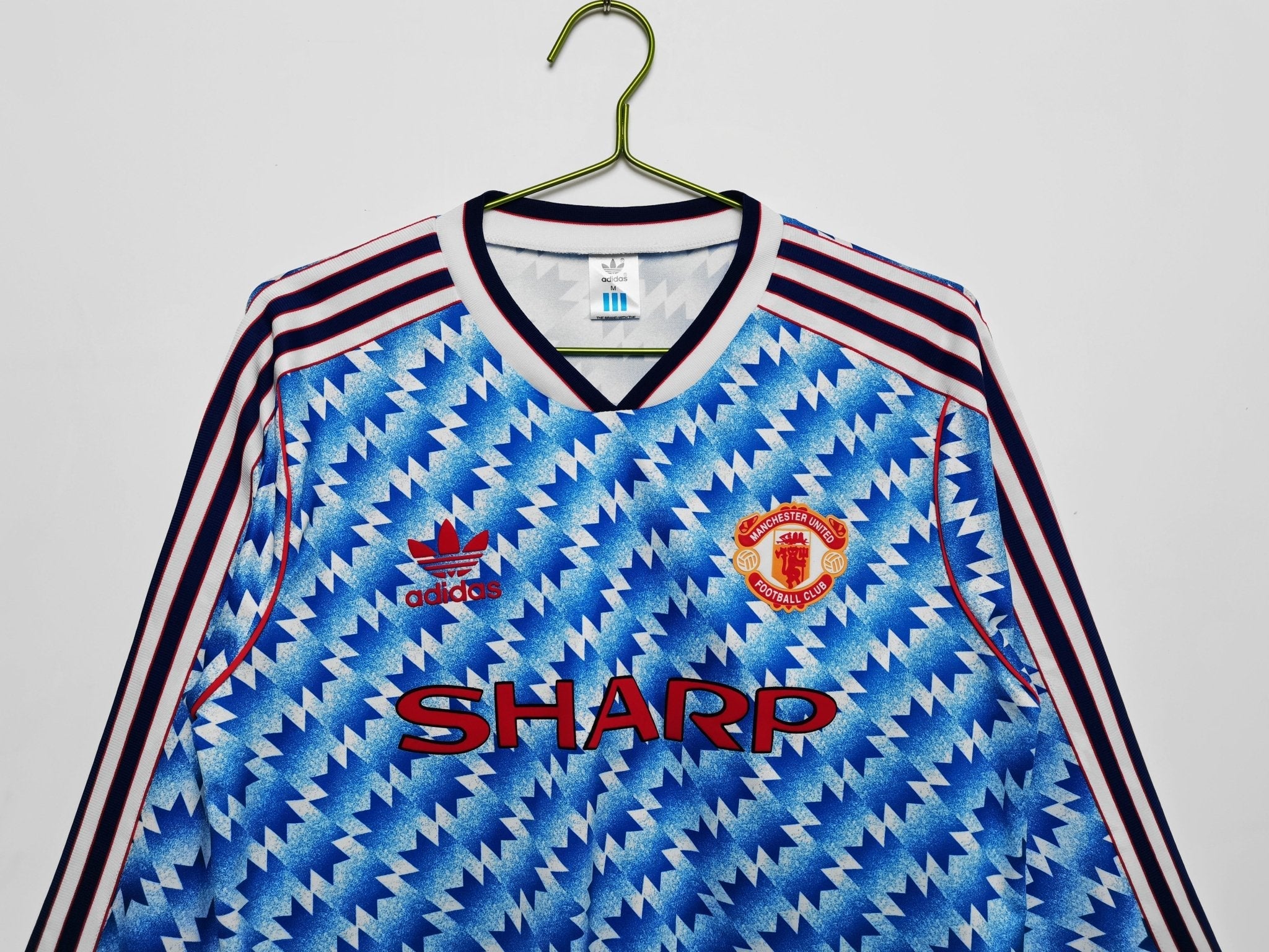 1990/92 Manchester United Long Sleeve Away Retro Kit - MODU CLUB EU