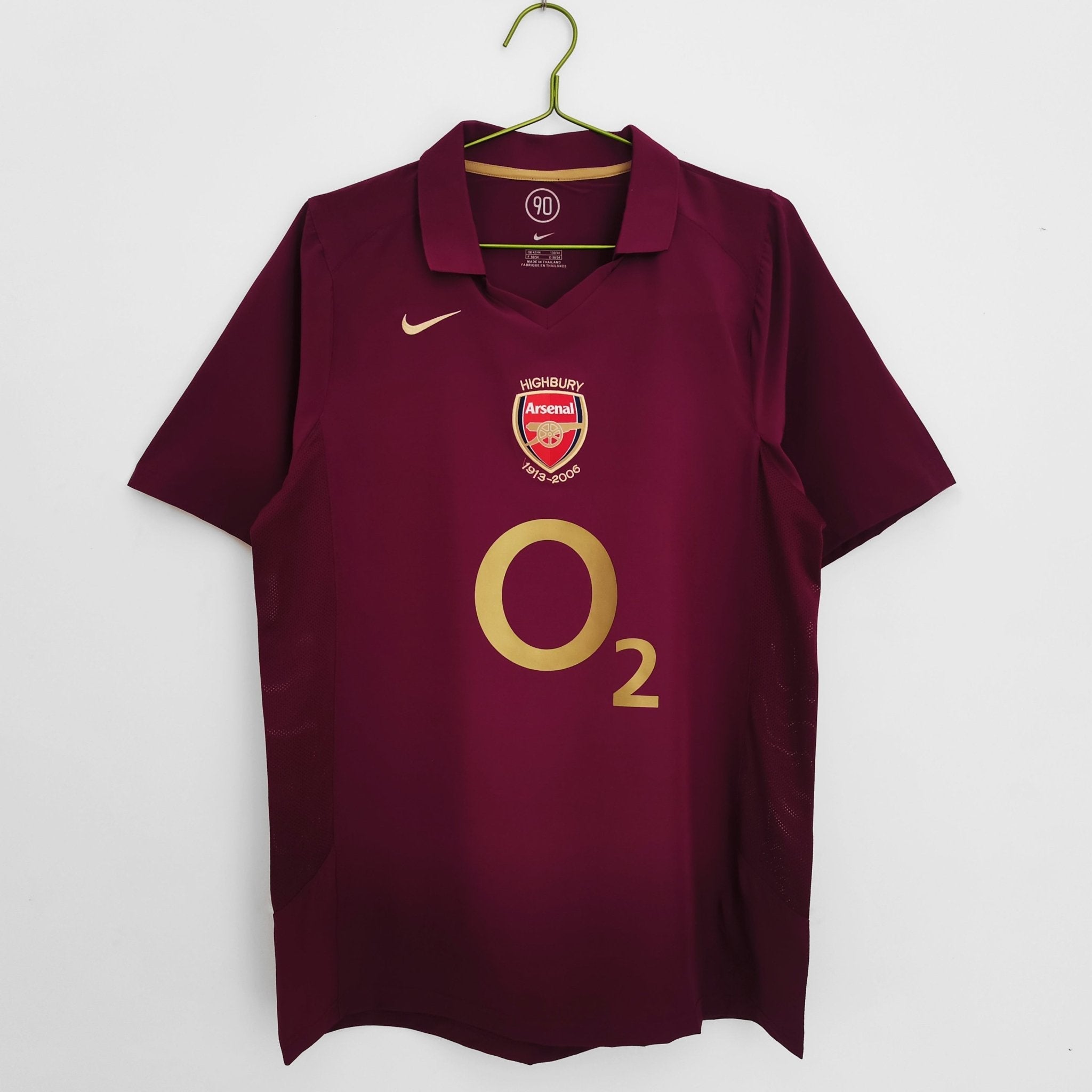 2005/06 Arsenal Home Retro Kit - MODU CLUB EU