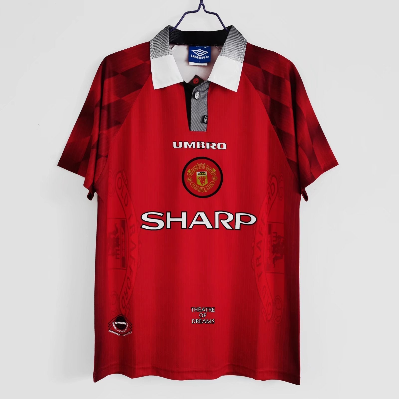 1996/97 Manchester United Treble Home Retro Kit - MODU CLUB EU