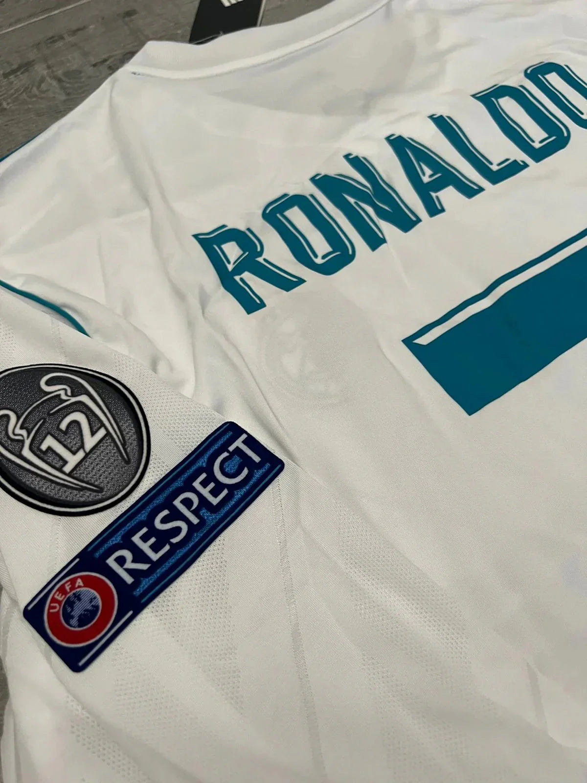 2017 - 18 - REAL MADRID HOME LONG SLEEVE | RETRO - MODU CLUB EU